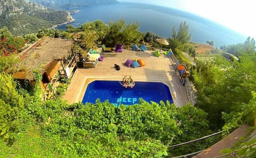 Deep Ocean Camping Hotel in Fethiye Faralya in Turkey